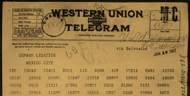 The Zimmerman Telegram