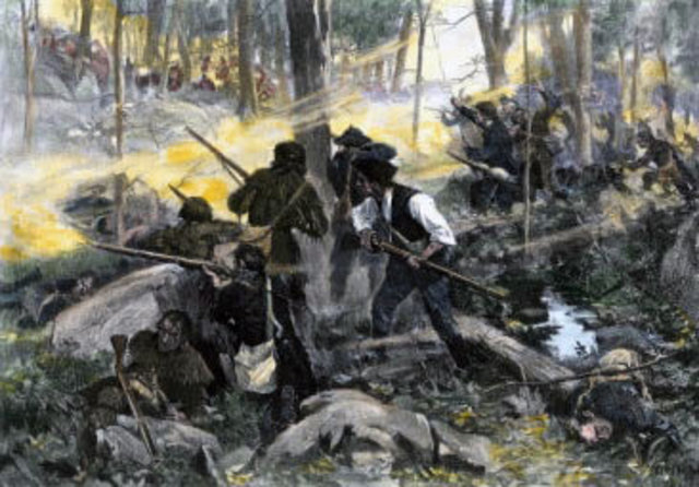 The Battle of King's Mountain	Near Blackburn, SC and King's Mountain, NC
