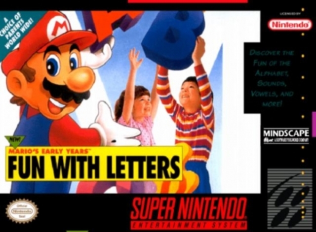 Mario's Early Years: Fun With Letters