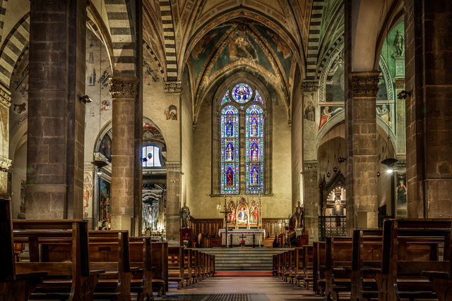 Santa Trinita: rifacimento gotico