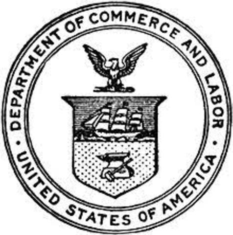 Department of Commerce and Labor Created