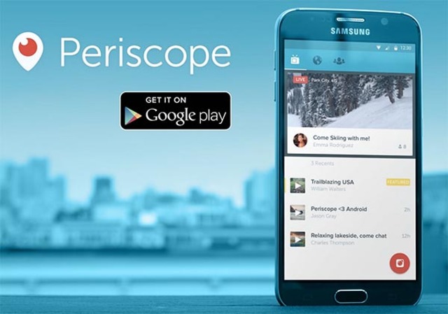 Periscope ahora también para Android