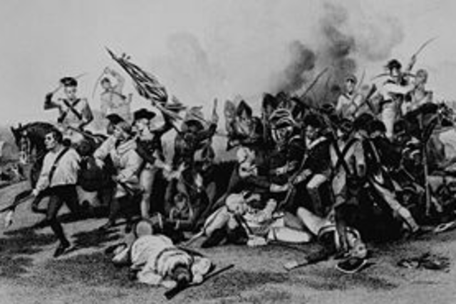 The Battle of Camden	North of Camden, South Carolina
