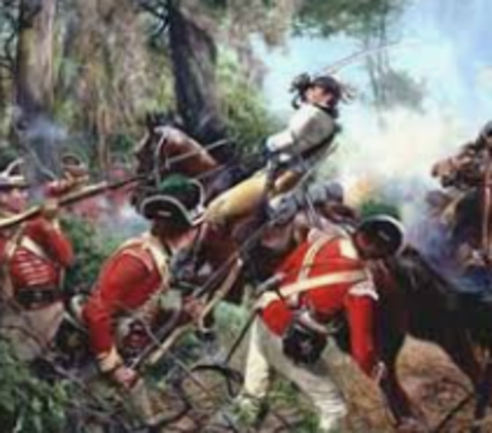 The Battle of Eutaw Springs