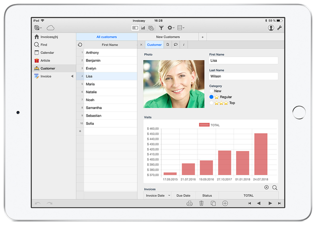 Ninox Database for iPad