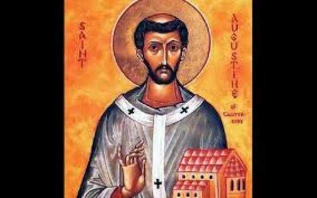 San Agustin kristau bihurtu