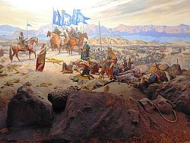 Battle of Manzikert (Seljuk Turks defeat Byzantine army)