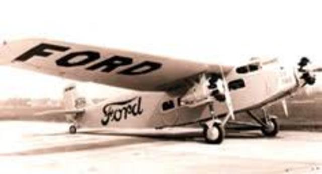 The tri-motor plane