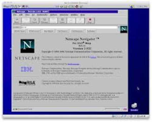 El Netscape Navigator 2.0 es lanzado