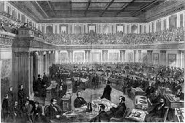 andrew johnson impeached