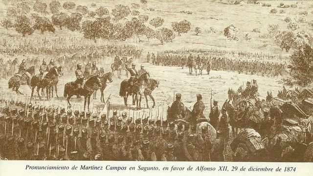 Pronunciamento del general Martinez Campos