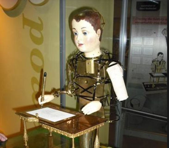 Automate desssinateur-écrivain de Maillardet