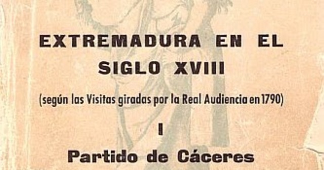 El 24 de enero de 1791, en cumplimiento de Real Orden del Supremo Consejo de Castilla, el regente dispuso que cada uno de los 8 ministros realizaran una visita a cada uno de los partidos que formaban la entonces llamada provincia de Extremadura.