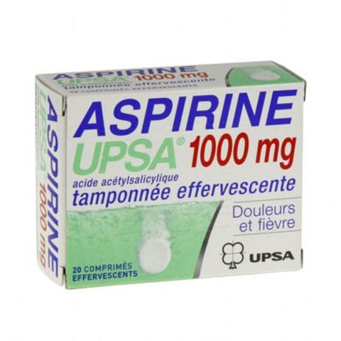 Effet de l'aspirine