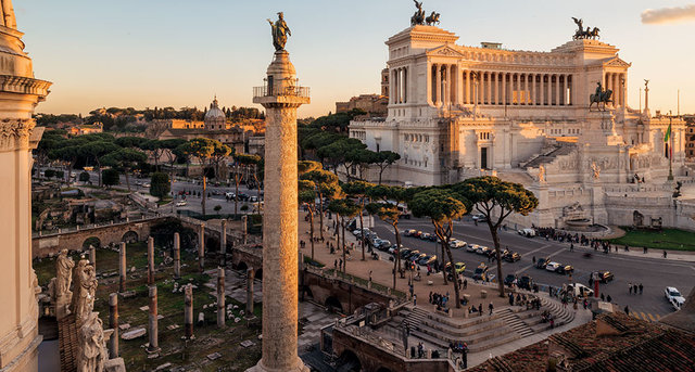 Columna de Trajano en Roma