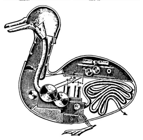 Le canard de Vaucanson