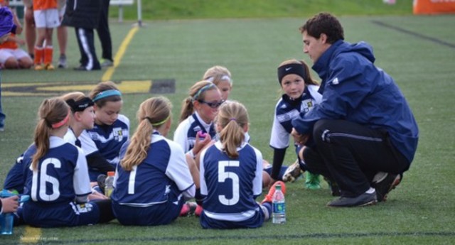 Mi y mi equipo de fútbol, fuimos a Virginia para jugar en un torneo