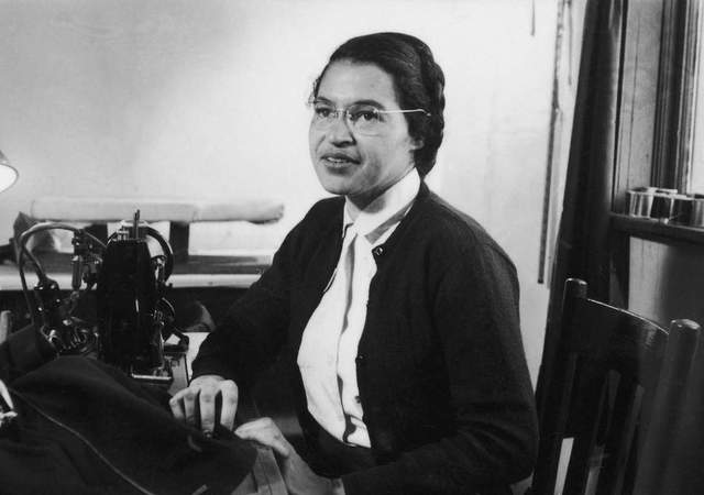 Rosa Parks Refuses to Give Up Her Seat
