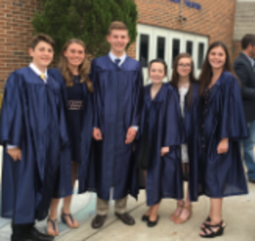 Graduación de escuela media (Junio 2016)