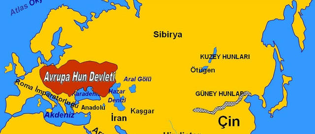 Avrupa Hun İmparatorluğu Yıkılışı