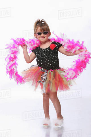 Era un día de ropa loca en la escuela.