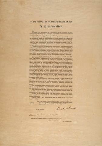 Emancipation Proclamation