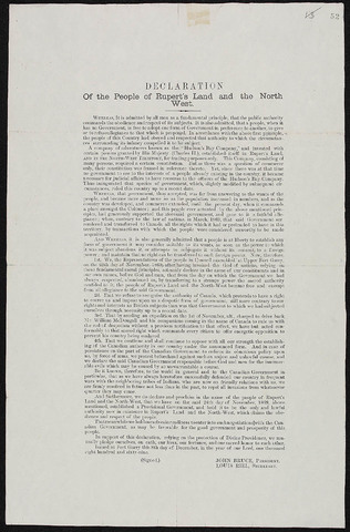 Did the Government Honour the Manitoba Act