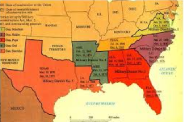 First Congressional Reconstruction act passed