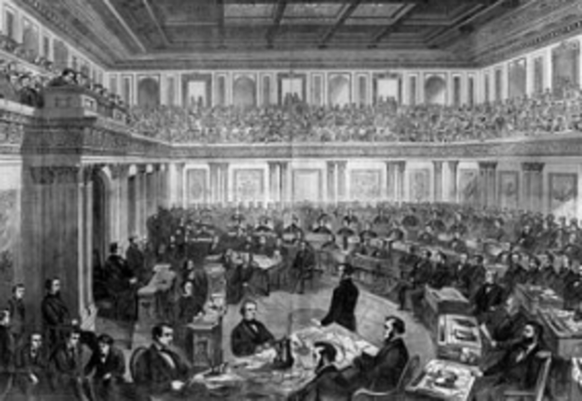 Andrew Johnson impeached
