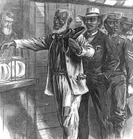 15th Amendment ratified