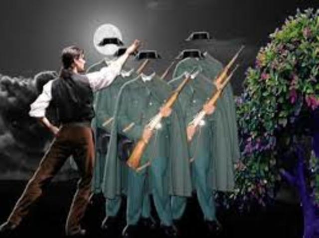 "Prendimiento de Antoñito el Camborio en el camino a Sevilla" - Federico García Lorca S.XX