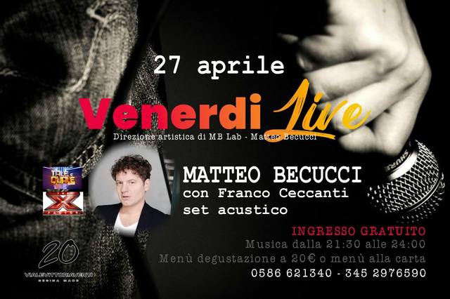 Venerdì Live @Marina di Cecina