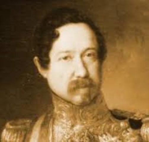 Regreso de Narváez: gobierno autoritario