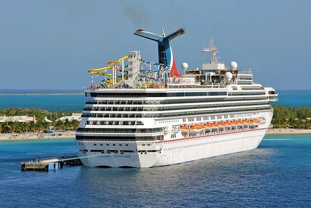 El 17 de augusto de 2017-  un crucero a las bahamas
