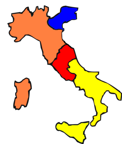 Parma, Toscana, Romana y Modena