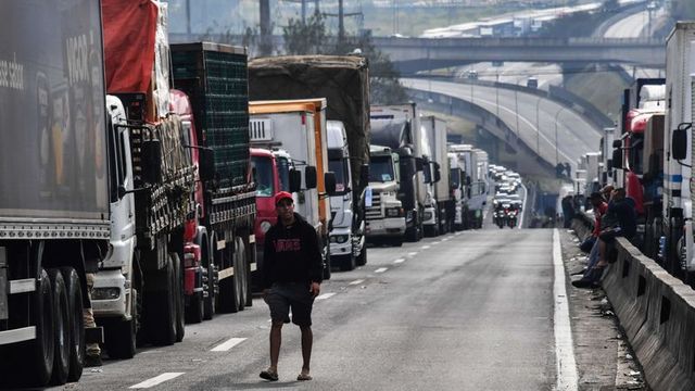 Brazil truckers' strike
