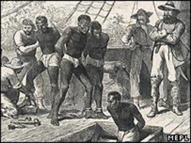 Spain and England sign a contract for the slave trade