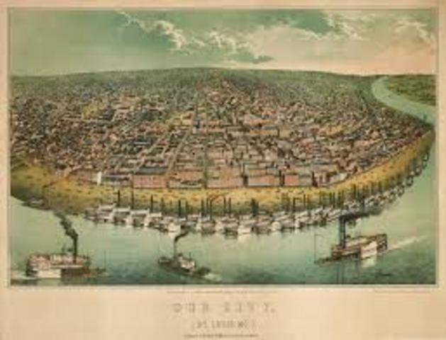 Establishment of St. Louis