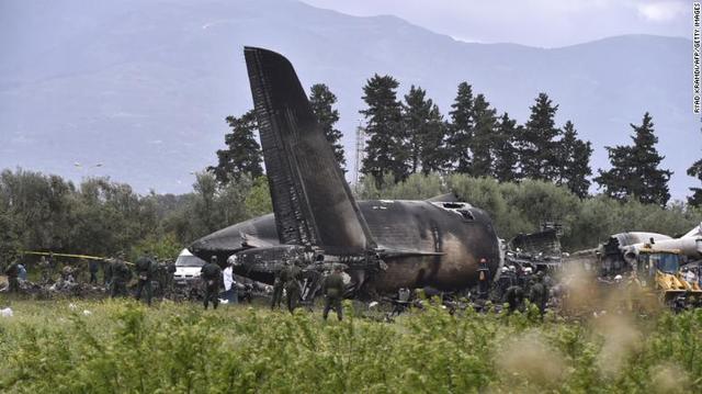 Algerian Air Force Plane Crash