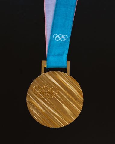 I got a medal in cycling