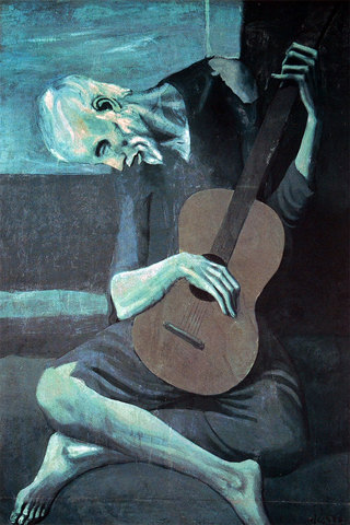 Pintó El Viejo Guitarrista