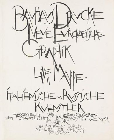 Lyonel Feininger - Neue Europaische Graphik