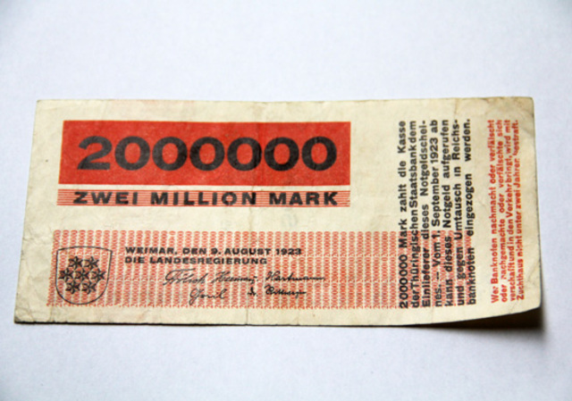 Herbert Bayer - Thuringian Banknote