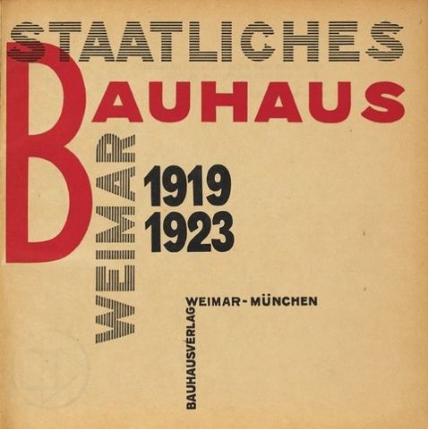 László Moholy-Nagy - Staatliches Bauhaus im Weimar 1919 - 1923