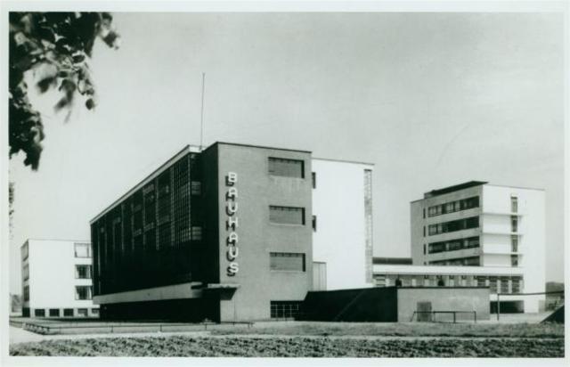 Walter Gropius - Bauhaus Buildings (front) Dessau