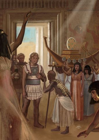 Alejandro conquista Egipto