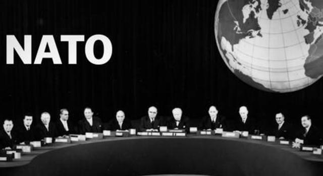 The formation of NATO