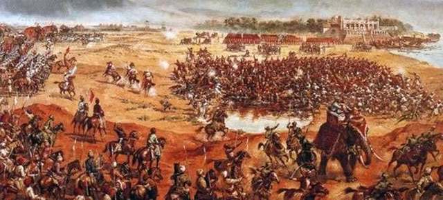 British victory in the battle of Plassey