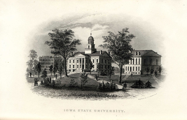 University of Iowa, First to Admit Men and Women on Equal Basis