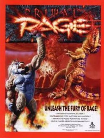 Primal Rage at the local gas station